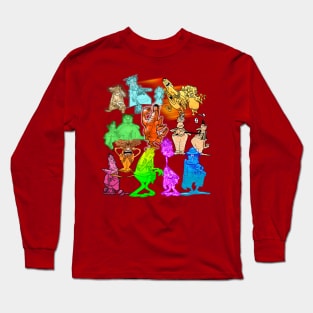 Don Martin Collage Long Sleeve T-Shirt